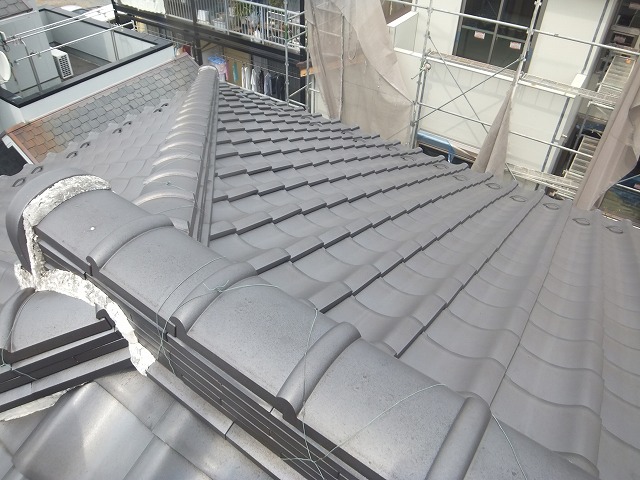 国内でも広く普及している陶器瓦